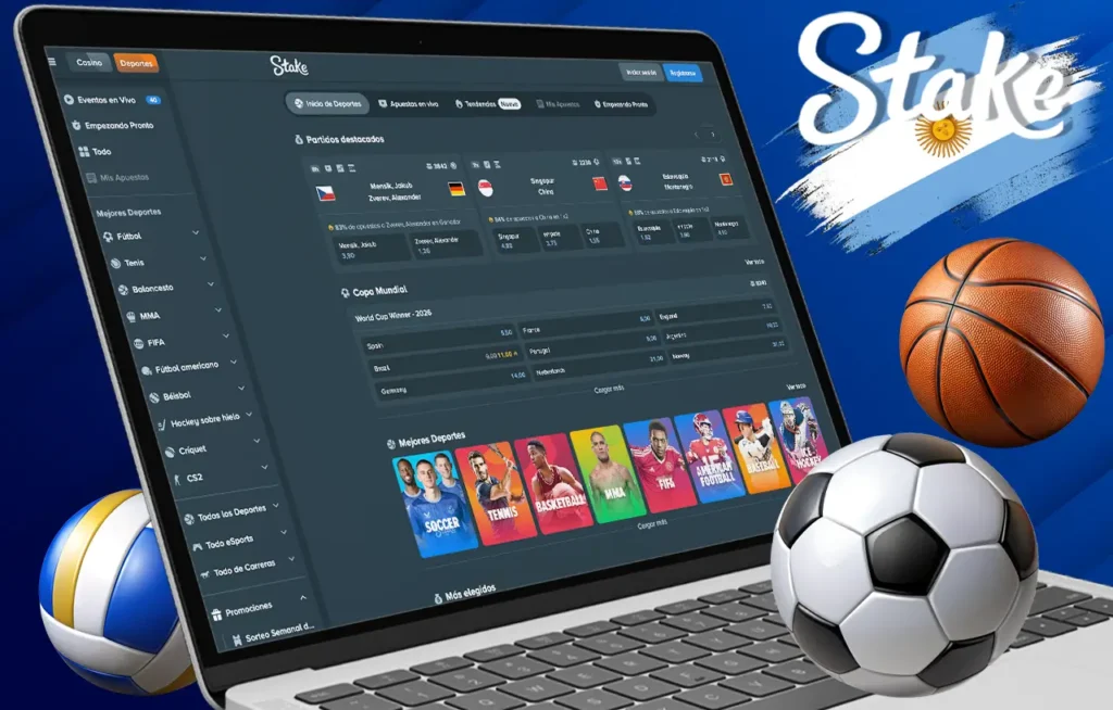 Apuestas en Stake Argentina