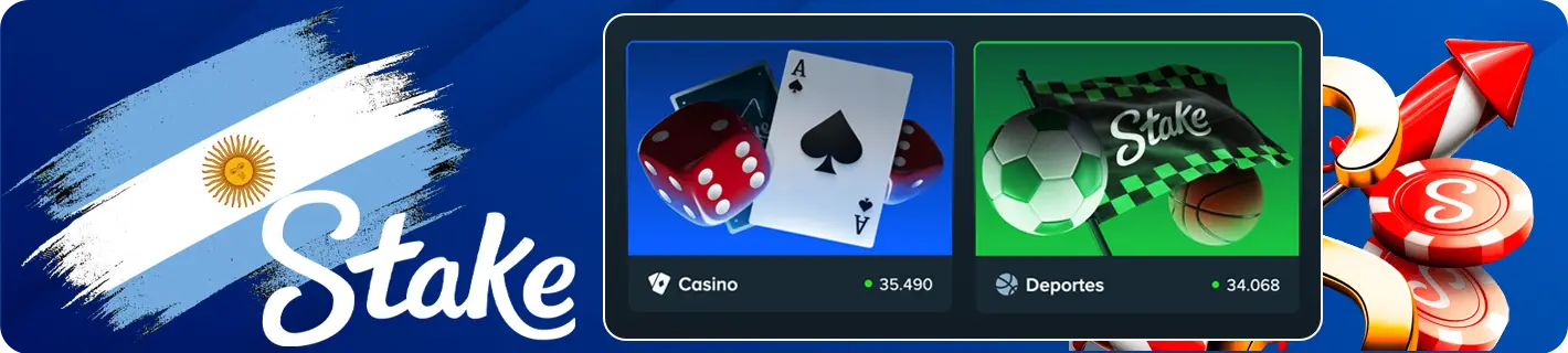 Casino Online y Apuestas Deportivas Stake en Argentina